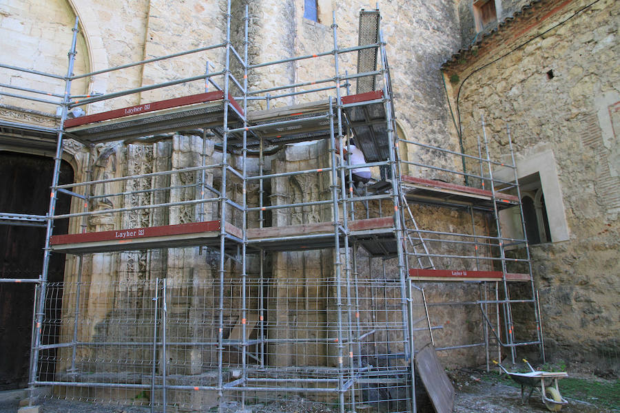 Obras en el Monasterio de Santa María del Parral de Segovia