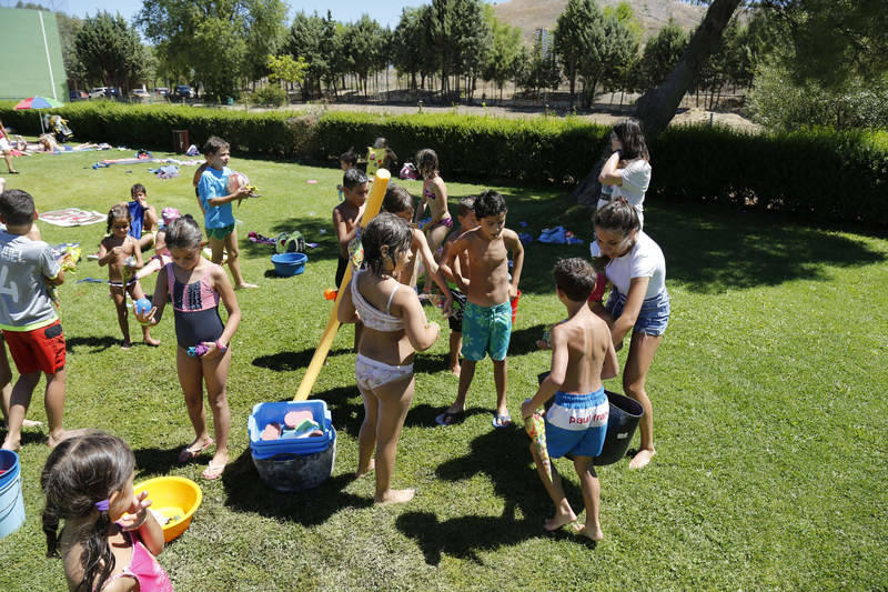 Gymkana en las fiestas en Monzón de Campos