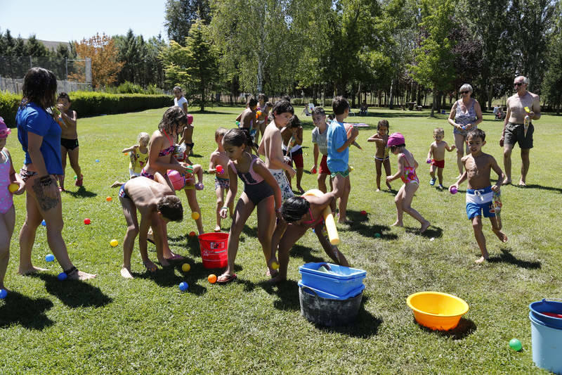 Gymkana en las fiestas en Monzón de Campos