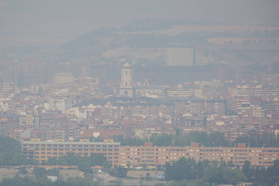 Proviene de un incendio en Orense