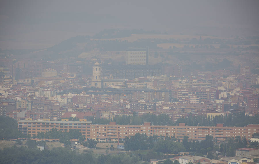 Proviene de un incendio en Orense