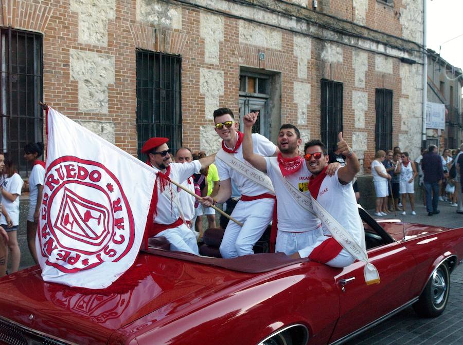 Chupinazo en las fiestas de Íscar