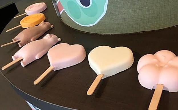 Helados que no se derriten.