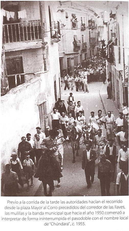 Fotografía publicada en el libro 'Peñafiel, una historia gráfica', y fechada en torno a 1955.