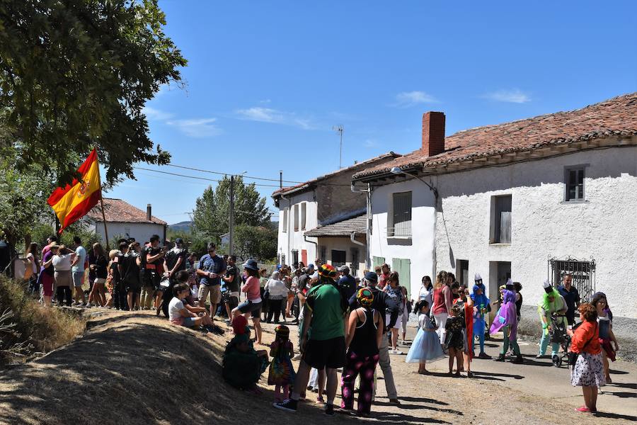 La localidad palentina celebró la fiesta de su patrón, San Lorenzo con un gran recorrido por las calles