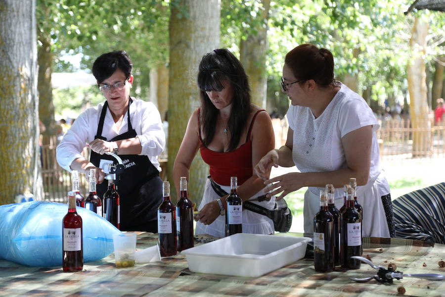 Castrillo de Villavega homenajeó al Cid durante la celebración de la Fiesta de la Trilla que se celebró el sábado 12.