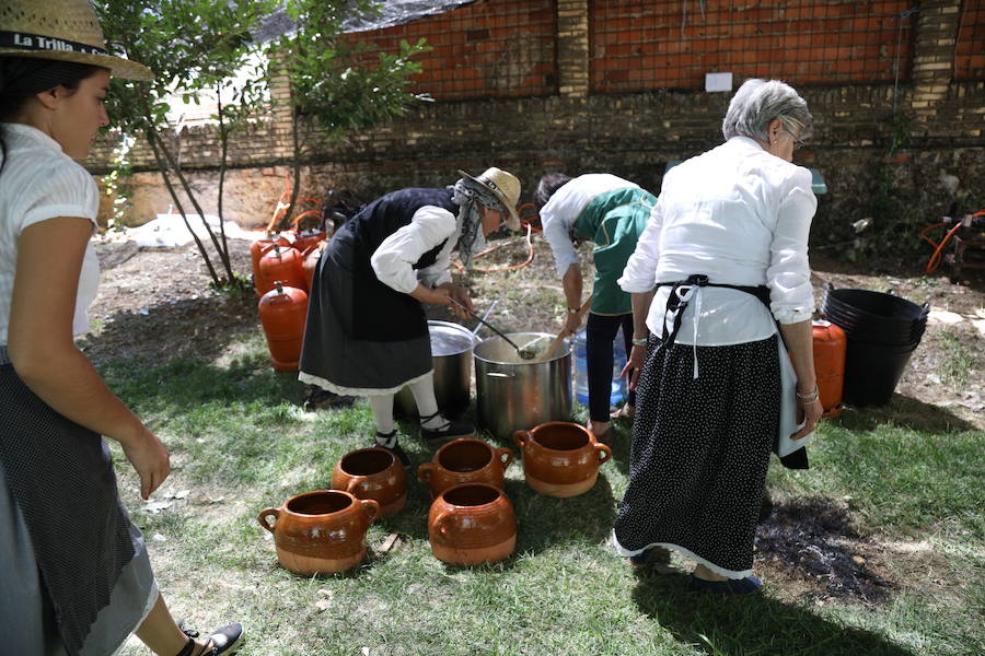 Castrillo de Villavega homenajeó al Cid durante la celebración de la Fiesta de la Trilla que se celebró el sábado 12.