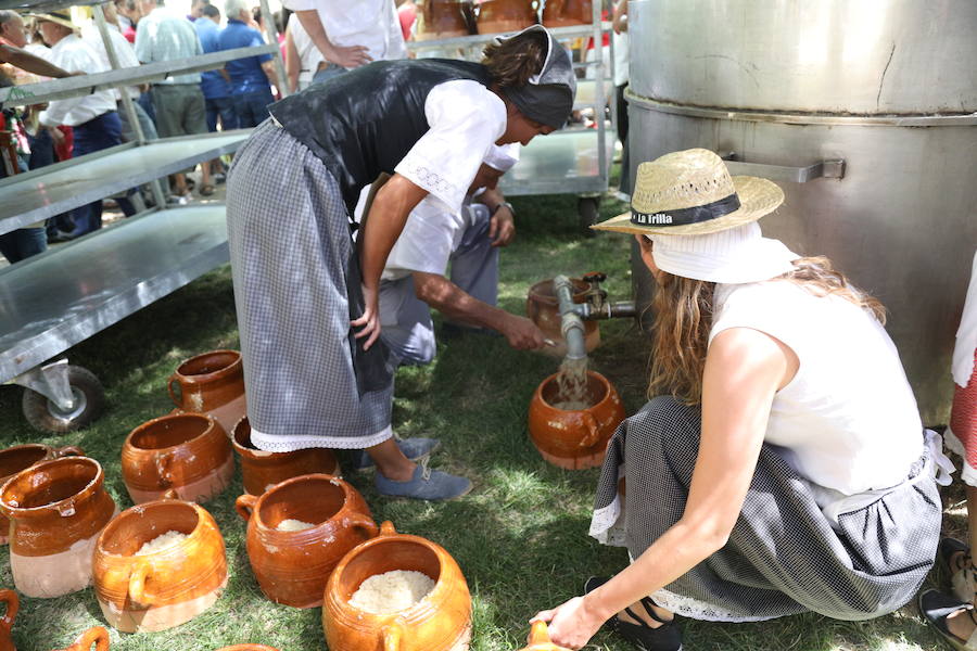 Castrillo de Villavega homenajeó al Cid durante la celebración de la Fiesta de la Trilla que se celebró el sábado 12.