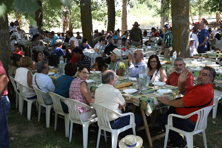 Castrillo de Villavega homenajeó al Cid durante la celebración de la Fiesta de la Trilla que se celebró el sábado 12.