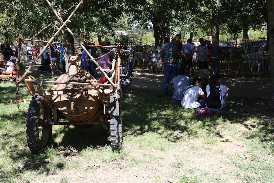 Castrillo de Villavega homenajeó al Cid durante la celebración de la Fiesta de la Trilla que se celebró el sábado 12.