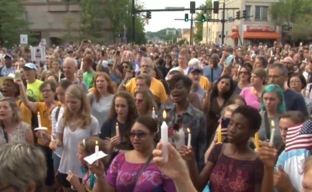 Suspendido el homenaje por la joven atropellada en Charlottesville