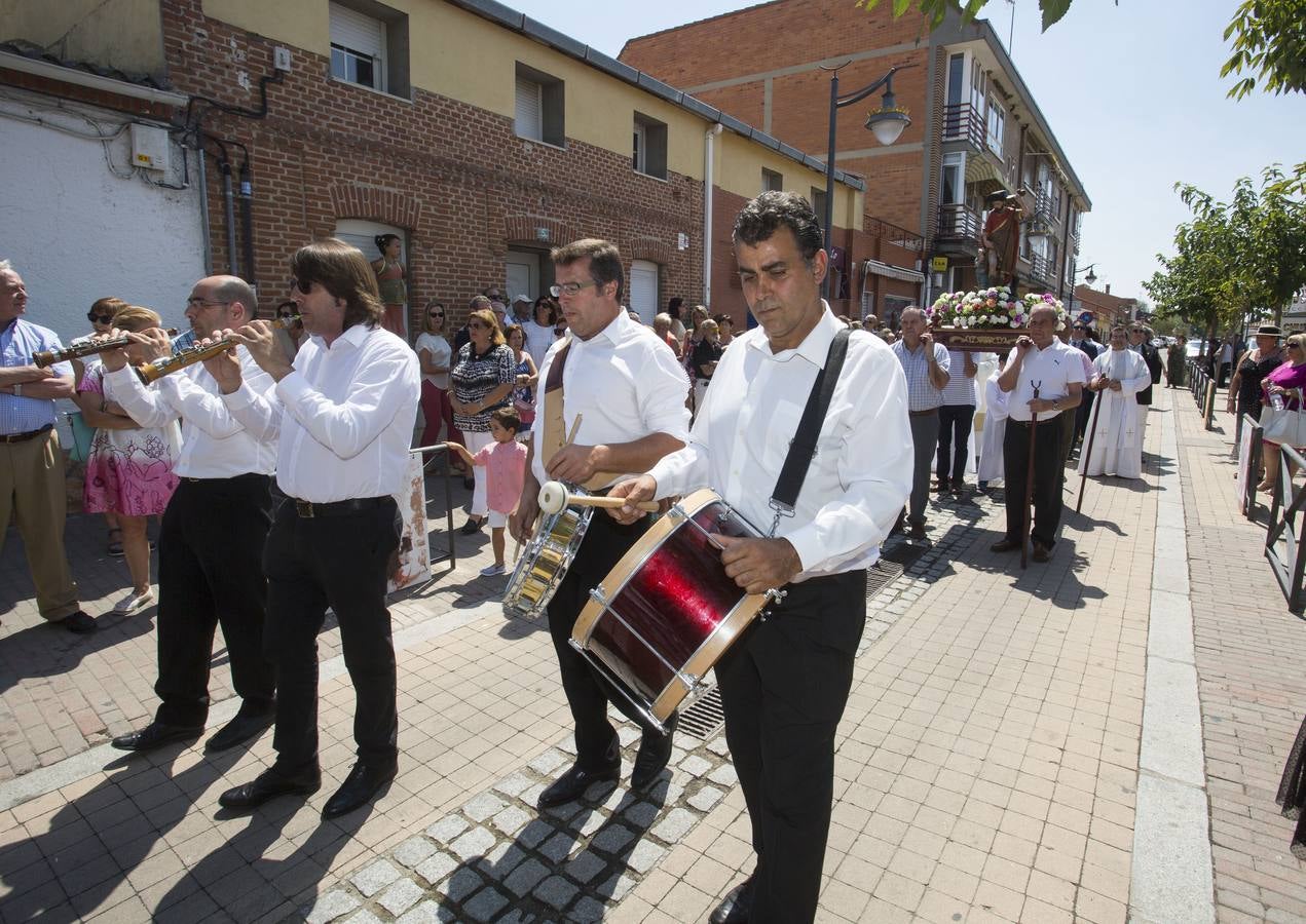 Procesión de San Roque en Viana de Cega