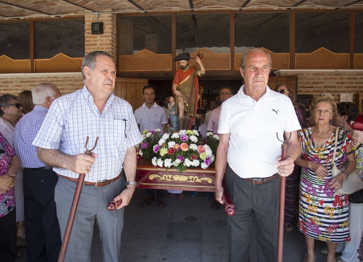 Procesión de San Roque en Viana de Cega
