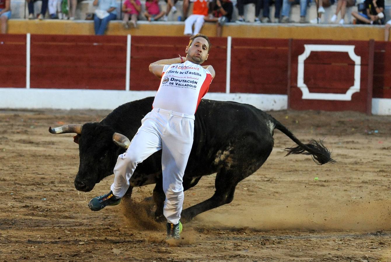 El campeón de España, Eusebio Sacristán, cautiva a público y jurado con saltos que rozan la perfección