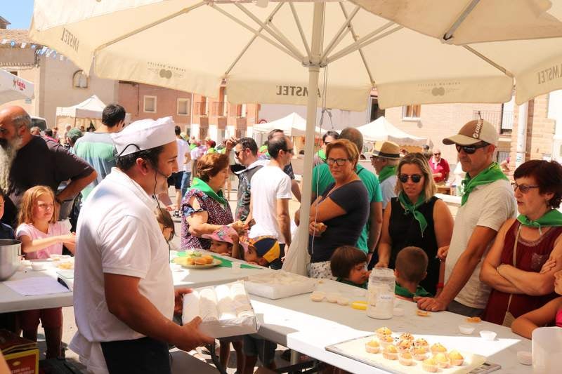 Siete profesionales del pan han acudido a la cita celebrada en la localidad palentina de Cobos de Cerrato