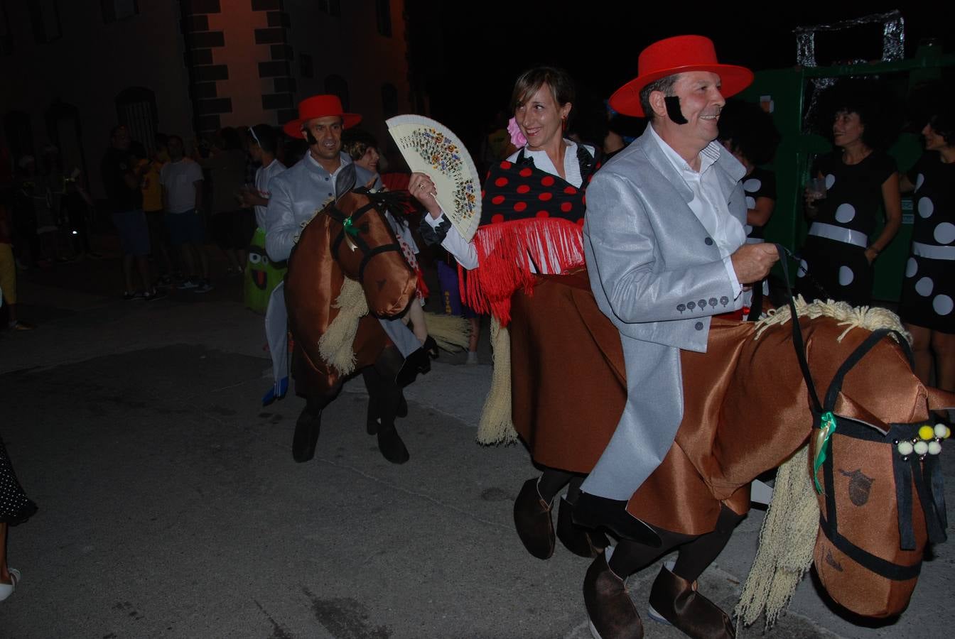 Concurso de disfraces en las fiestas de Wamba