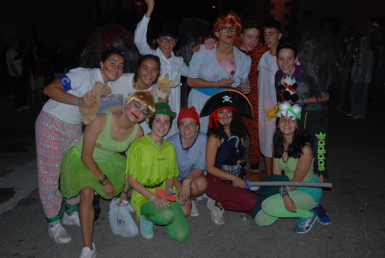 Concurso de disfraces en las fiestas de Wamba