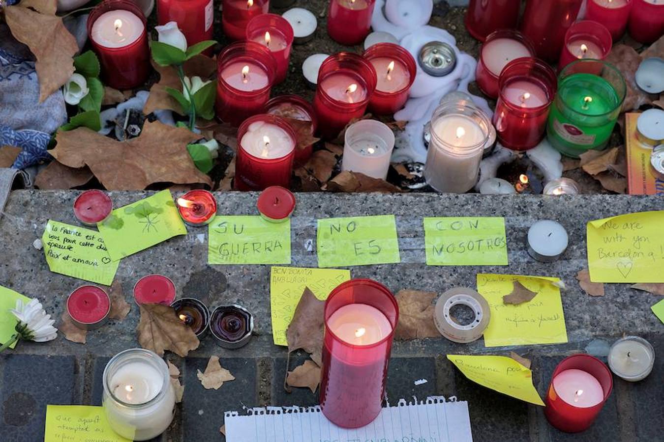 Las Ramblas vuelven a la normalidad después del atentado.