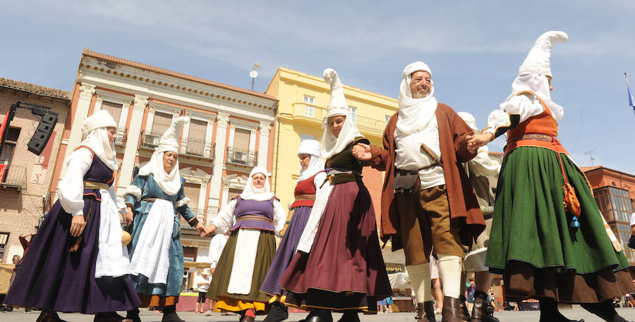 Ambiente en la Feria Renacentista de Medina del Campo. Sábado