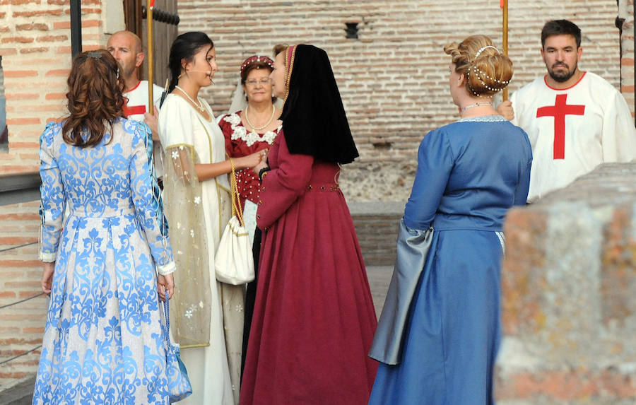 Recreación del reencuentro de Isabel la Caltólica con su hija Juana