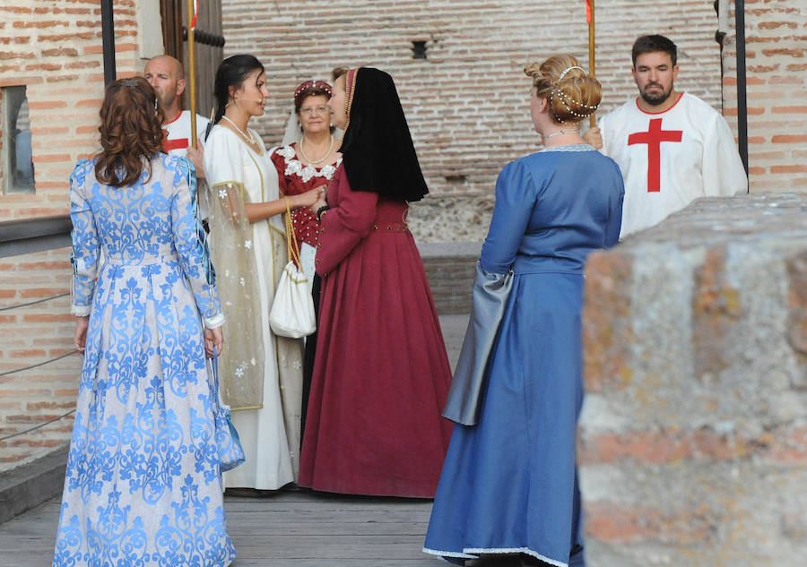 Recreación del reencuentro de Isabel la Caltólica con su hija Juana