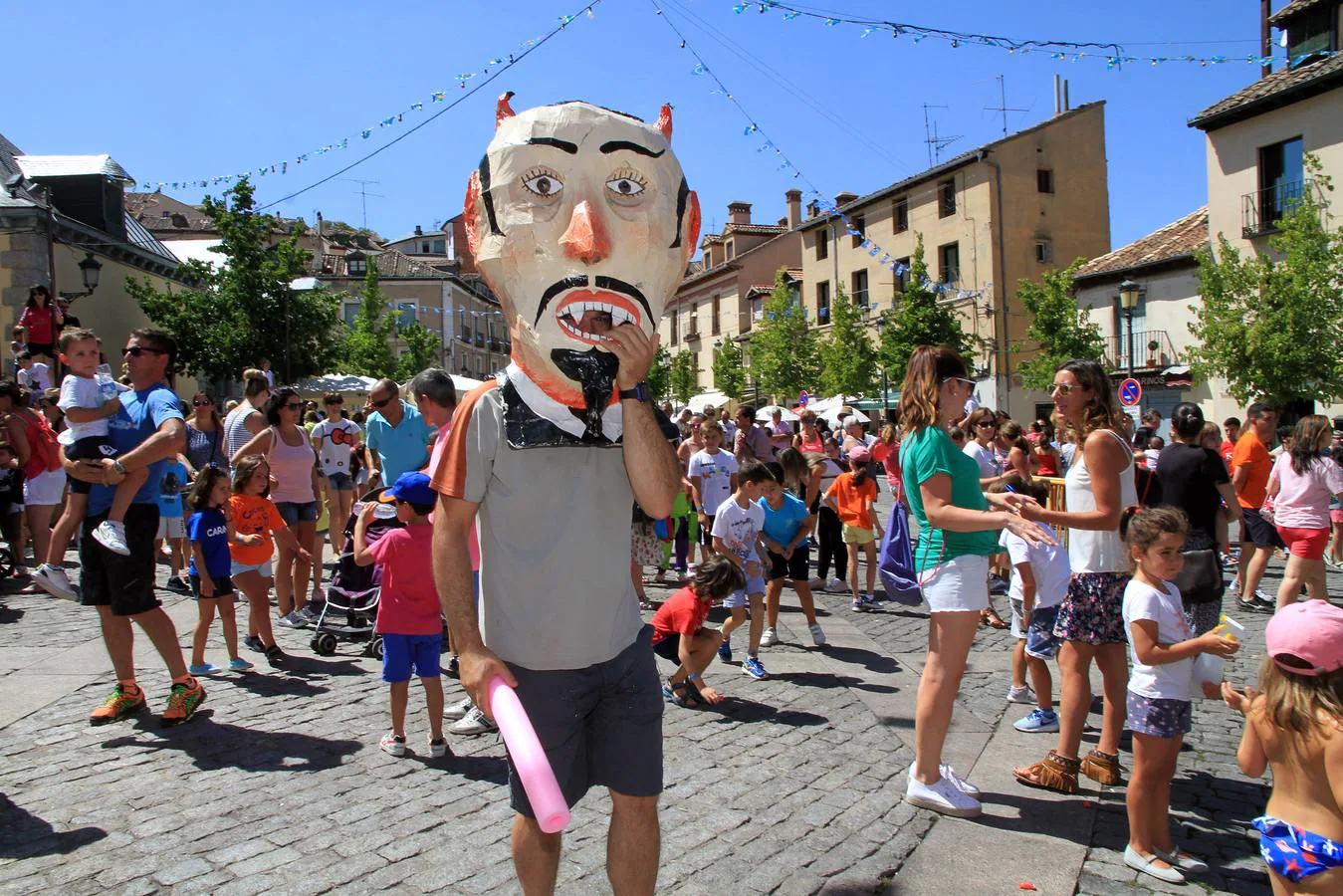 Jornada del lunes en las fiestas de La Granja (Segovia)