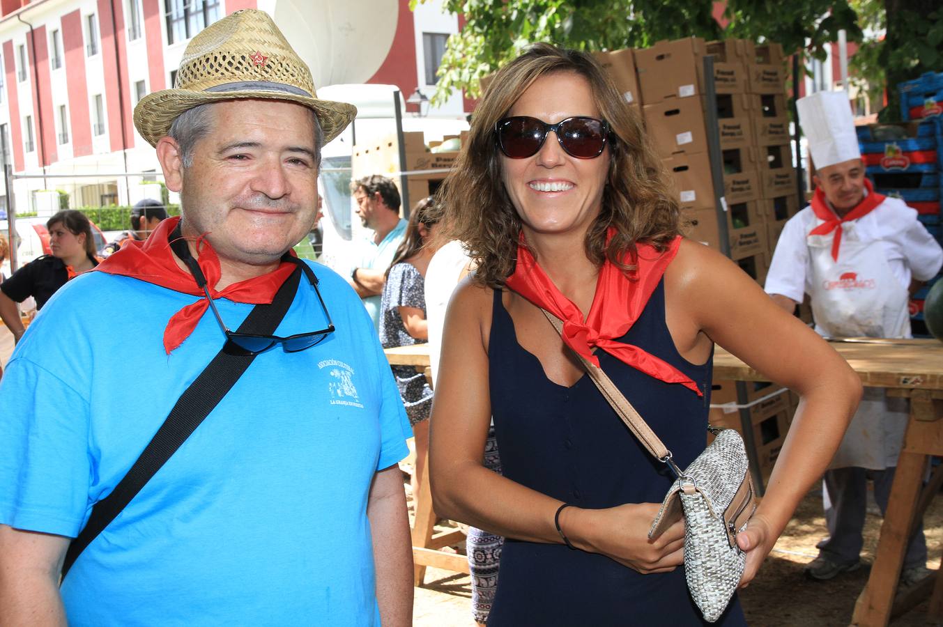 Algo más de una tonelada de judíass, que se han cocido a fuego lento durante cinco horas, han protagonizado la fiesta que se celebra con motivo de San Luis desde hace 41 años