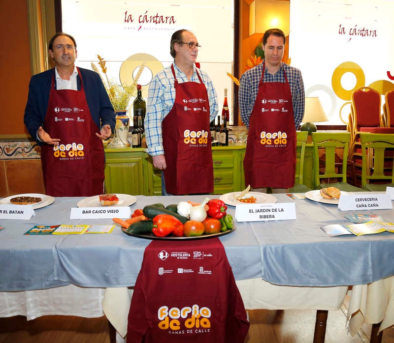 Bares y restaurantes presentan las tapas de la Feria de Día de Palencia