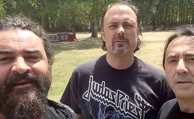 El Sevilla, durante la gravación del vídeo que se hizo viral. 