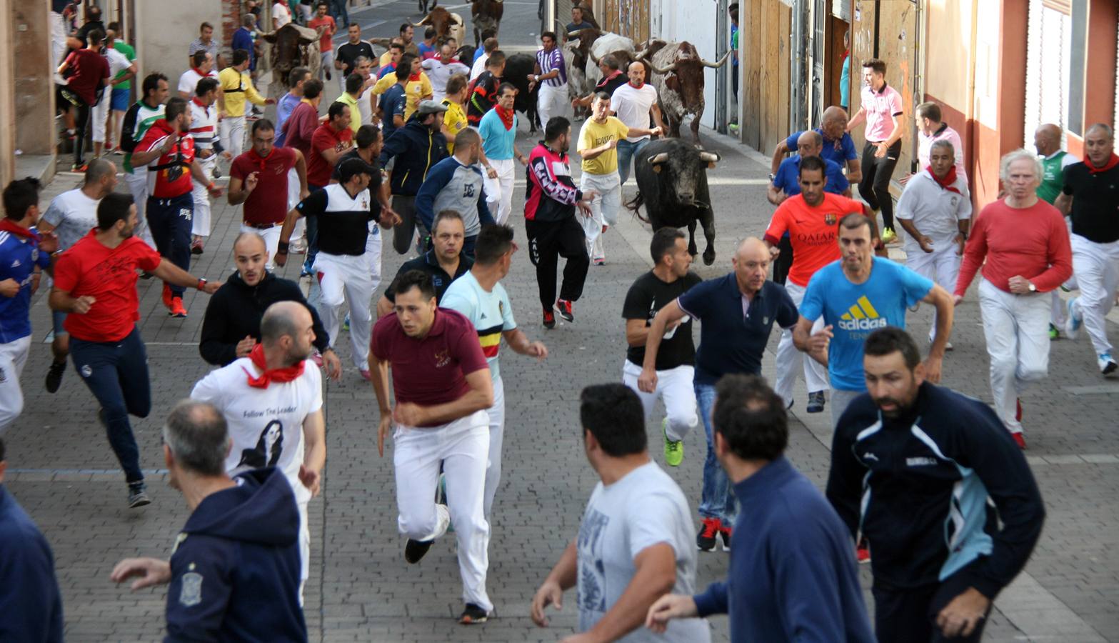 Complicado y tenso encierro en Cuéllar