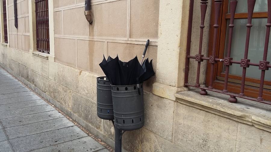 La huella de la tormenta en Segovia