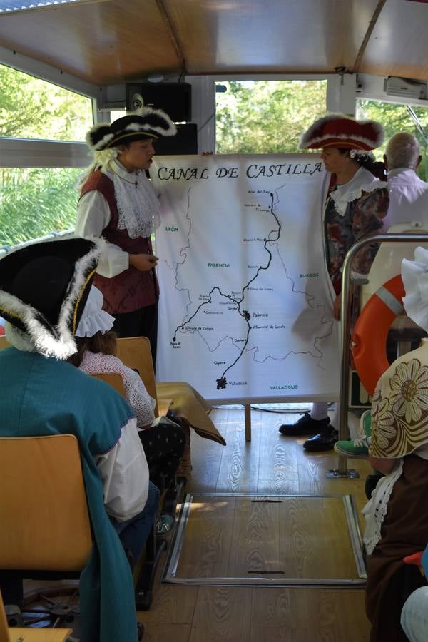 La propuesta se ha tenido que limitar al barco Marqués de la Ensenada, de Herrera de Pisuerga, debido al escaso caudal en Villaumbrales