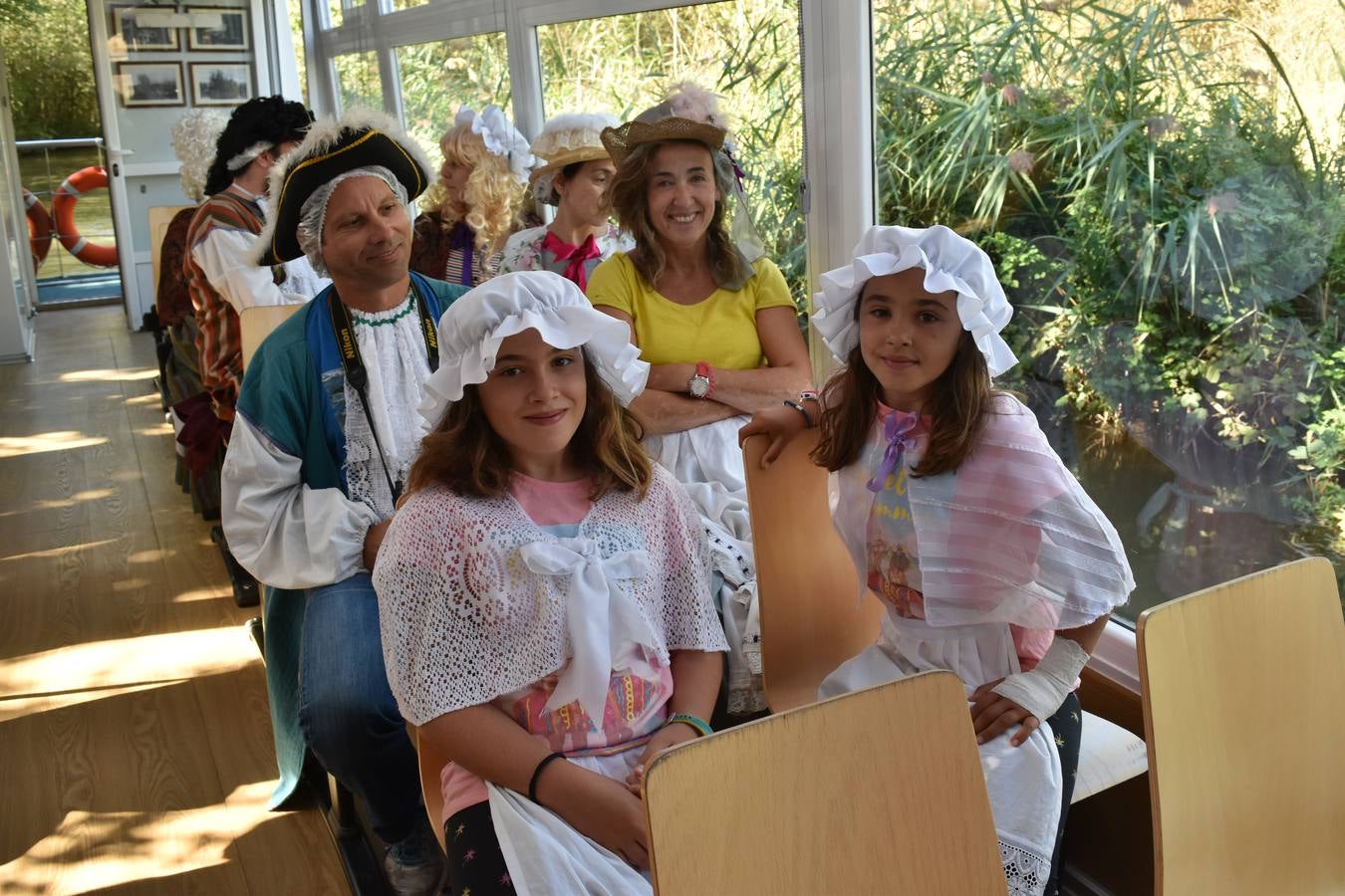 La propuesta se ha tenido que limitar al barco Marqués de la Ensenada, de Herrera de Pisuerga, debido al escaso caudal en Villaumbrales