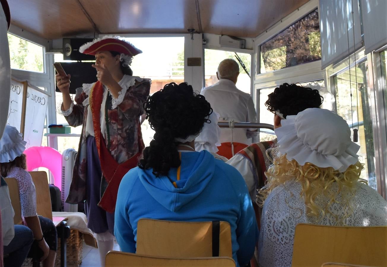 La propuesta se ha tenido que limitar al barco Marqués de la Ensenada, de Herrera de Pisuerga, debido al escaso caudal en Villaumbrales