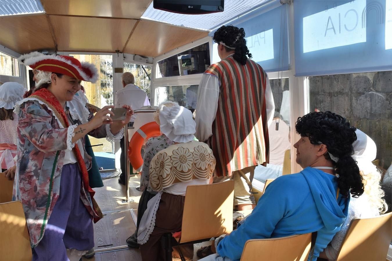 La propuesta se ha tenido que limitar al barco Marqués de la Ensenada, de Herrera de Pisuerga, debido al escaso caudal en Villaumbrales