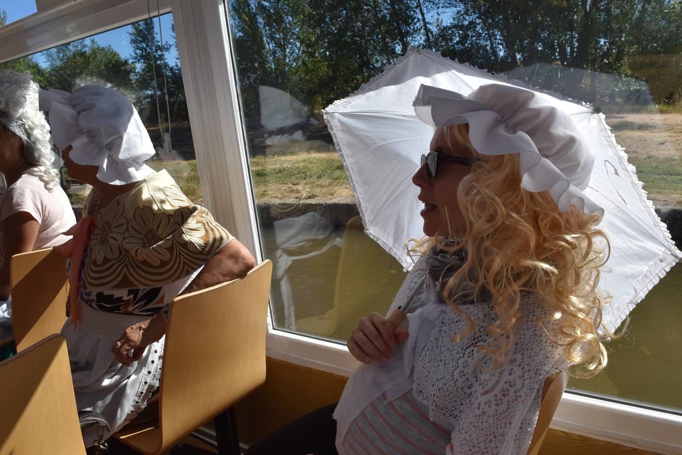 La propuesta se ha tenido que limitar al barco Marqués de la Ensenada, de Herrera de Pisuerga, debido al escaso caudal en Villaumbrales