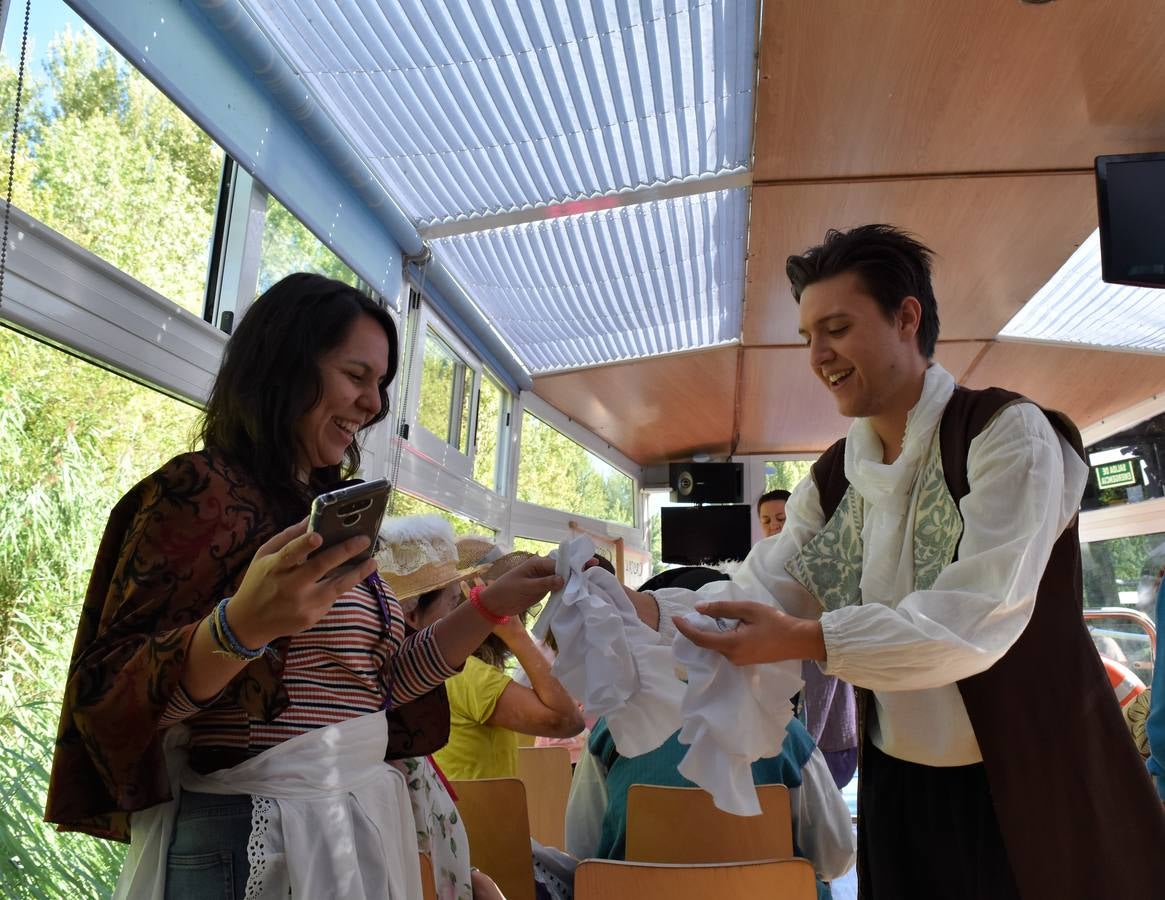 La propuesta se ha tenido que limitar al barco Marqués de la Ensenada, de Herrera de Pisuerga, debido al escaso caudal en Villaumbrales