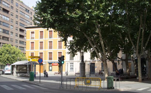 Plaza de Caño Argales, para la que se reclaman mejoras.