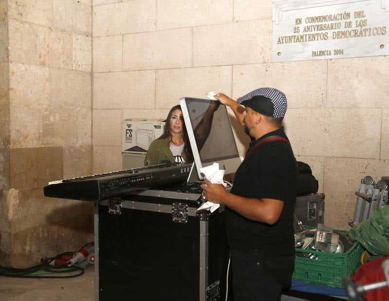 La lluvia obliga a posponer el pregón para mañana 