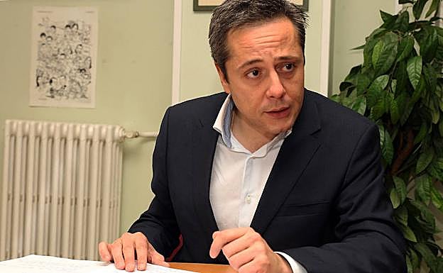 José Bayón, precandidato a la secretaría general del PSOE en Segovia. 