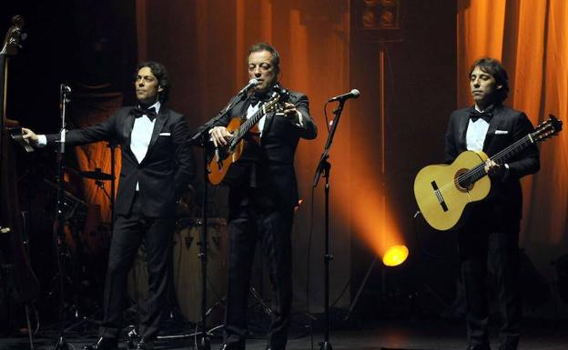 El grupo Café Quijano en el Teatro Zorrilla de Valladolid. 