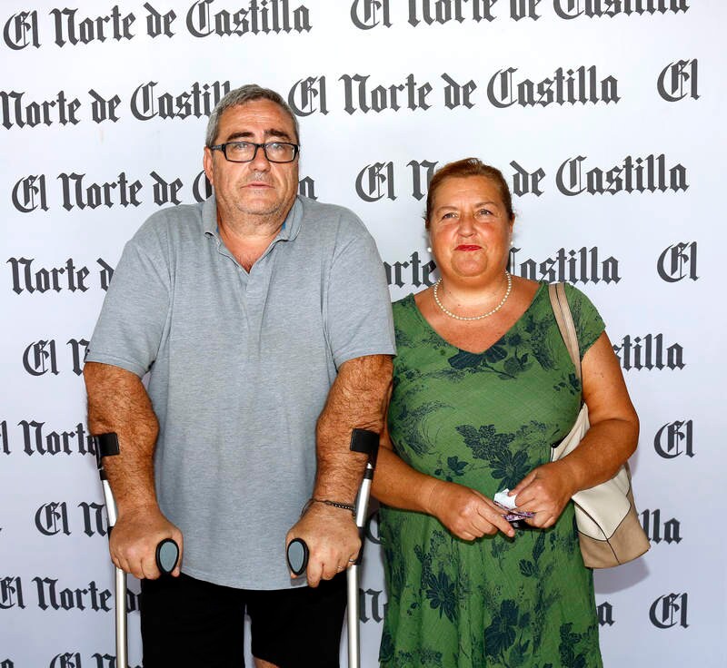 Juan Carlos Pedrosa y Rocío Sánchez, del CB Venta de Baños.