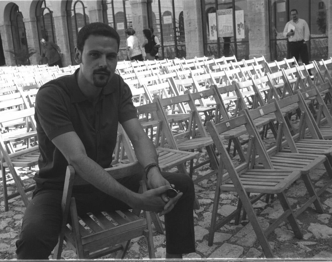 05.08.97 en la presentación de la obra 'Mucho ruído y pocas nueces', en Valladolid.