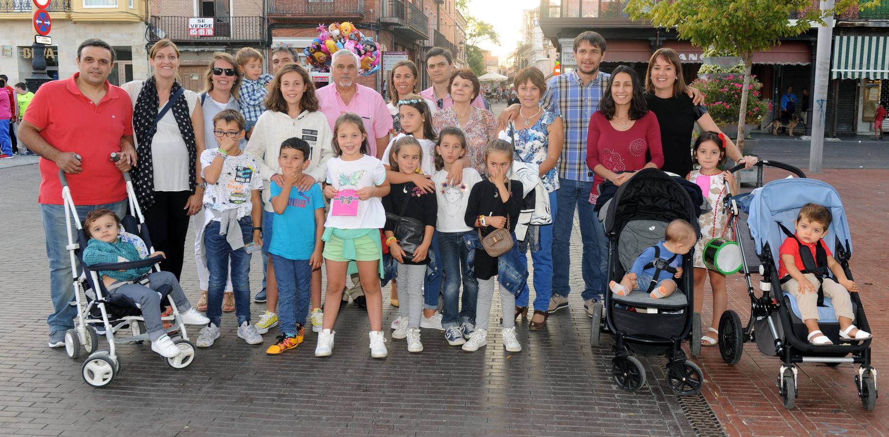 La familia Andrino San Cristóbal.
