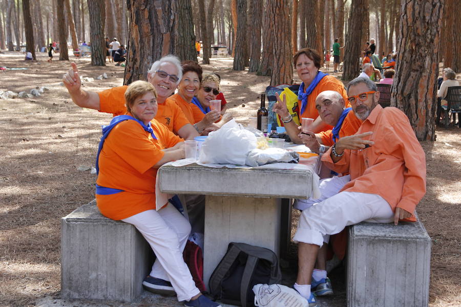 Día de las Peñas en laguna de Duero