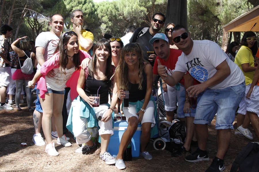 Día de las Peñas en laguna de Duero