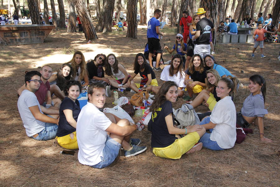 Día de las Peñas en laguna de Duero