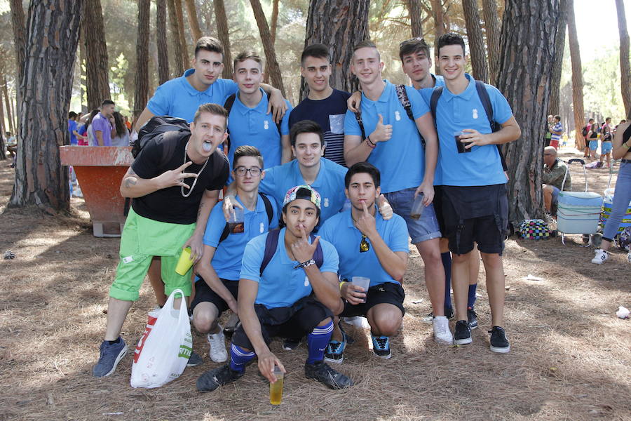 Día de las Peñas en laguna de Duero