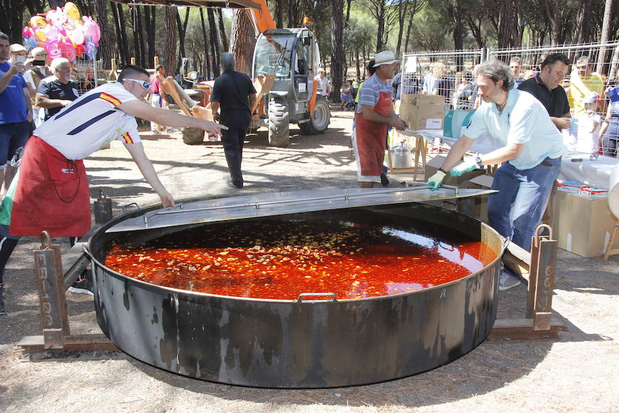 Día de las Peñas en laguna de Duero