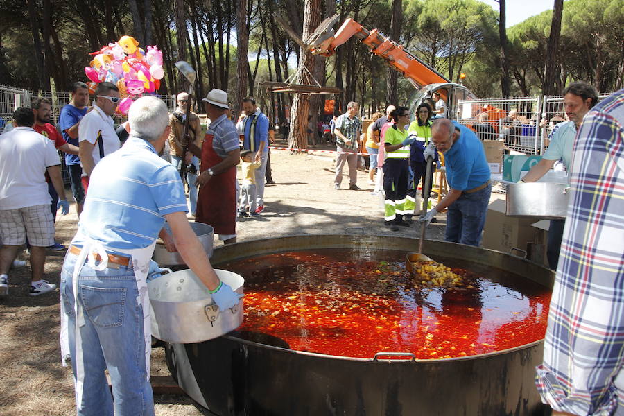 Día de las Peñas en laguna de Duero